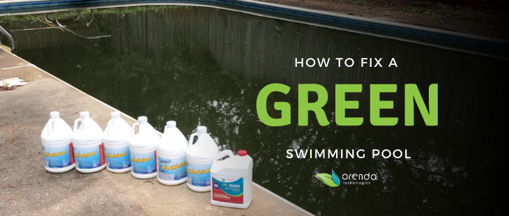 how to turn green pool water clear fast